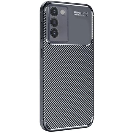 Vivo V30 Lite 4G Kılıf Auto Focus Karbon Kapak - Siyah