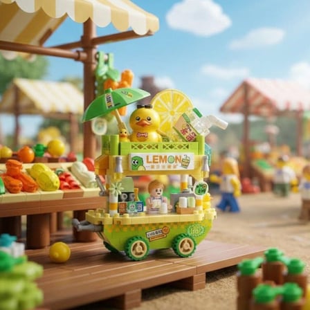 LZ-8856 Loz Limon Arabası 310 Parça Block Oyuncak