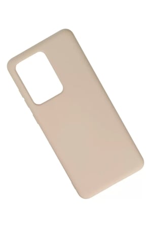 Samsung Galaxy S20 Ultra Kılıf Nano içi Kadife Silikon - Pudra