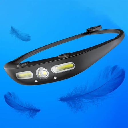 PM-24026 XPG + 2x COB Ledli Sensörlü Kafa Lambası