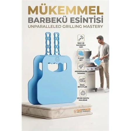 2'li Pratik Mangal Yelpazesi Barbekü Ateş Harlayıcı 723121