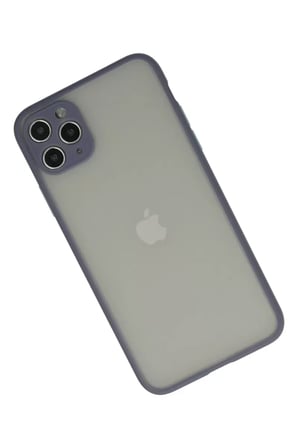Apple iPhone 12 Pro Kılıf Montreal Silikon Kapak - Gri