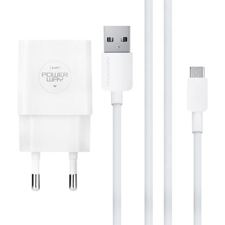 Powerway X-171 Micro USB 2.1 Amper Şarj Aleti-Kablo