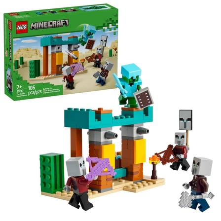 21267 Minecraft The Illager Çöl Devriyesi 105 parça +7 yaş