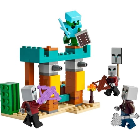 21267 Minecraft The Illager Çöl Devriyesi 105 parça +7 yaş