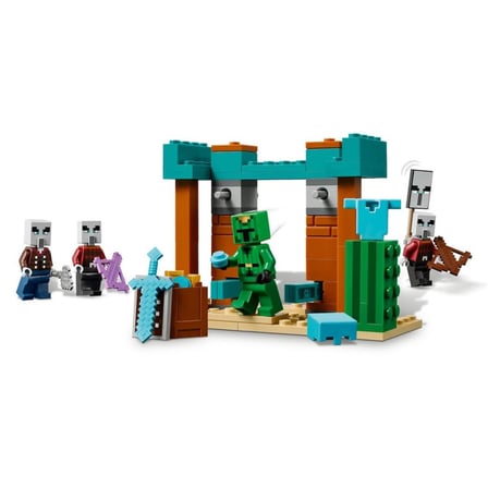 21267 Minecraft The Illager Çöl Devriyesi 105 parça +7 yaş