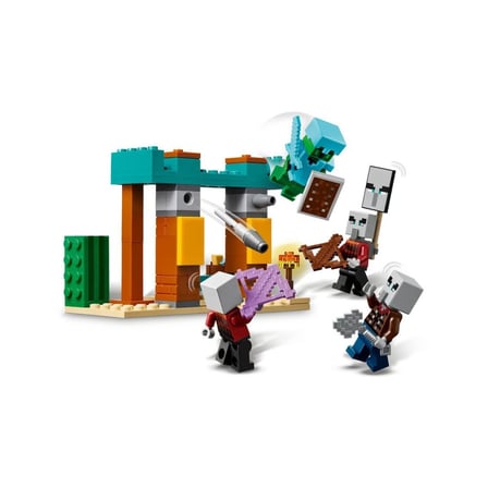 21267 Minecraft The Illager Çöl Devriyesi 105 parça +7 yaş