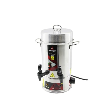 Elektrikli Çay Otomatı 4L Çift Musluk 1000W (40 Bardak)