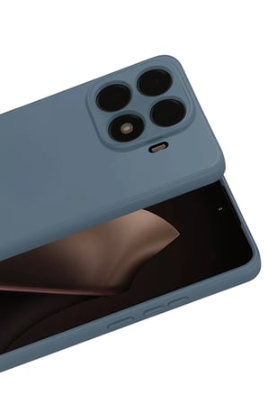 Xiaomi Mi 15T Pro Nano içi Kadife Silikon - Gri