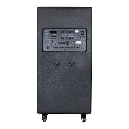 Shile SL-1612B İki El Mikrofonlu-Kumandalı USB/SD/BT/FM Taşınabilir Hoparlör