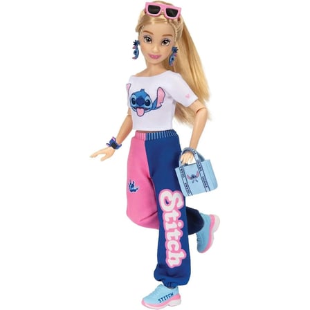 JKILY23946 Disney ily 4ever Stitch Kolej Temalı Bebek Kıyafet ve Aksesuarları