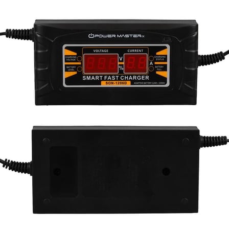 SON-1206D 12 Volt 6 Amper Dijital Göstergeli Akıllı Akü Şarj Cihazı