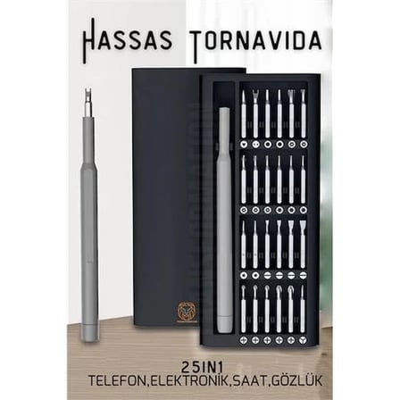 Manyetik Hassas Tornavida Seti Saat Elektronik Telefon Tamir Tornavidası 721248