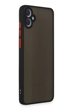 Samsung Galaxy A05 Kılıf Montreal Silikon Kapak - Siyah