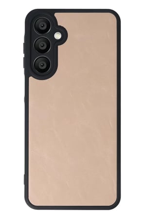 Samsung Galaxy A16 5G Kılıf Aras Deri Kapak - Pudra