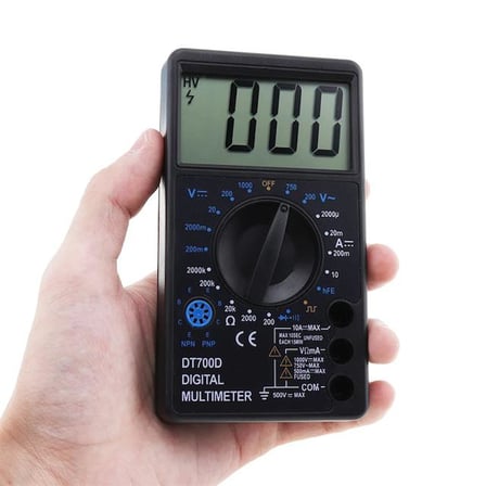 DT700D Jumbo Display Dijital Multimetre Ölçü Aleti