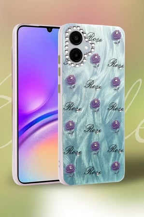 Samsung Galaxy A06 Kılıf Blade Aynalı Desenli Kapak - Desen 5