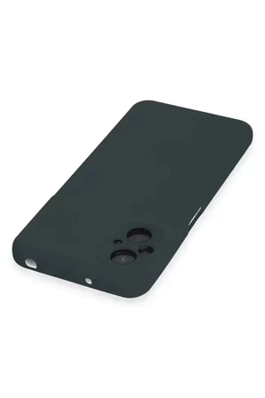 Xiaomi Poco M5 Kılıf Nano içi Kadife Silikon - Koyu Yeşil