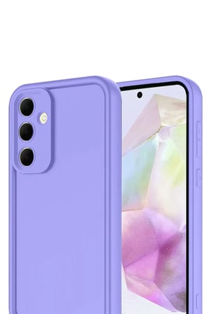 Samsung Galaxy A17 5G Viera Silikon - Lila
