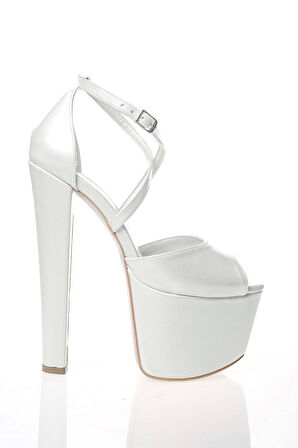 Kadın Sedef Cilt Yüksek Topuk Abiye Ayakkabı Kadın Topuklu Şık Gece Ayakkabısı Zarif Tasarım