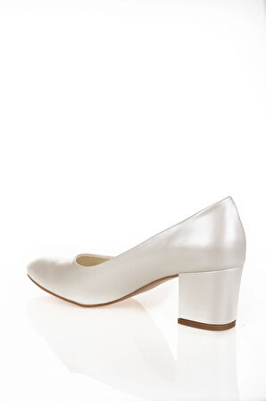 Kadın Sedef Cilt Alçak Topuklu Klasik Ayakkabı Kadın Topuklu Abiye Ayakkabı Şık Gece Ayakkabısı