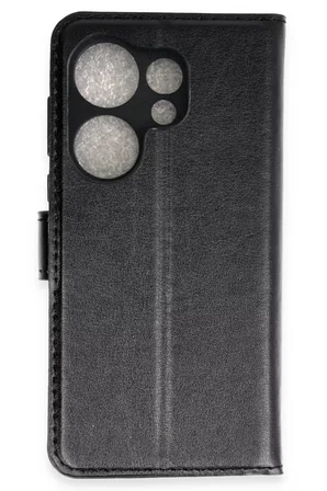 Tecno Camon 20 Prime Trend S Plus Kapaklı Kılıf - Siyah