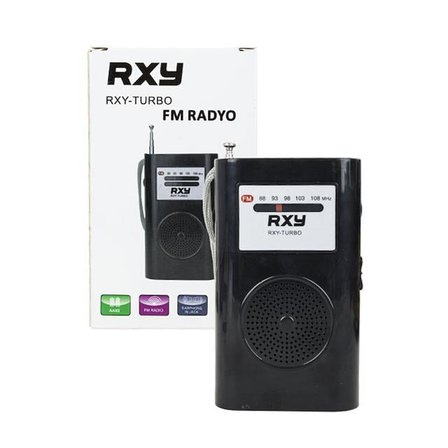 Roxy RXY-Turbo Cep Tipi Mini Analog Fm Radyo