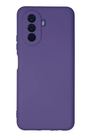 Huawei Nova Y70 Kılıf Nano içi Kadife Silikon - Mor