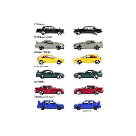 8502100000 ''Premium Cars, 6-asst.freewheel, die-cast, 1 opening pa(adet fiyatıdır)