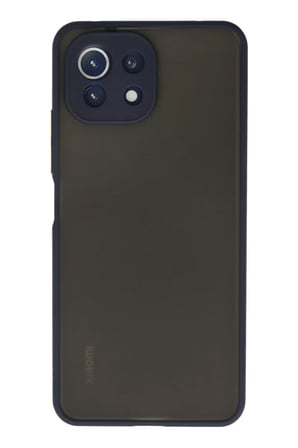 Xiaomi Uyumlu Mİ 11 Lite Kılıf Montreal Silikon Kapak - Lacivert