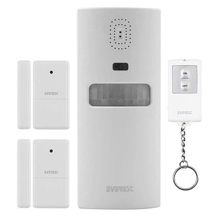 Everest EG-9830 PIR Kızılötesi Hareket Sensörlü Güvenlik Alarmı Uzaktan Kumandalı