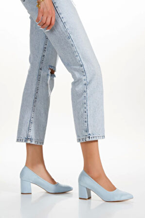 Kadın Klasik Kısa Topuklu Abiye Ayakkabı Kadın Topuklu Abiye Ayakkabı Şık Gece Ayakkabısı