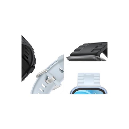 ErturkStore Huawei Fit 4 Nova Silikon Kordon Beyaz Uyumlu Huawei Kordon