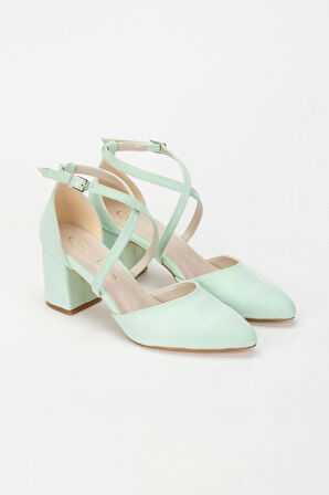 Kadın Klasik Kısa Topuklu Abiye Ayakkabı Kadın Topuklu Abiye Ayakkabı Şık Gece Ayakkabısı