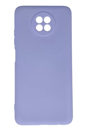 Xiaomi Redmi Note 9 5G Kılıf Nano içi Kadife Silikon - Lila