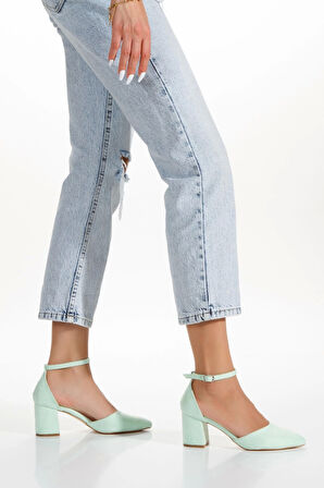 Kadın Klasik Kısa Topuklu Abiye Ayakkabı Kadın Topuklu Abiye Ayakkabı Şık Gece Ayakkabısı