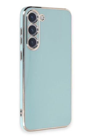 Samsung Galaxy S23 Kılıf Volet Silikon - Açık Yeşil