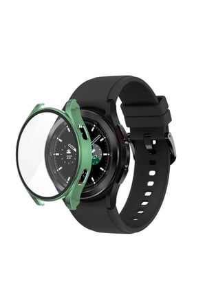 Watch 5 40mm Wall Camlı Kasa Ekran Koruyucu - Koyu Yeşil