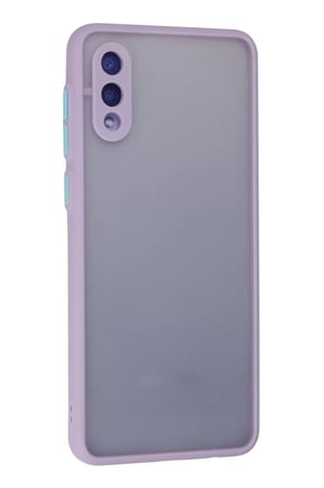 Samsung Galaxy A02 Kılıf Montreal Silikon Kapak - Mor