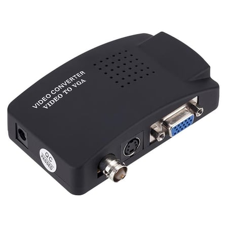 PM-983 BNC S-Video VGA’dan VGA’ya Görüntü Dönüştürücü 1080P Destekli