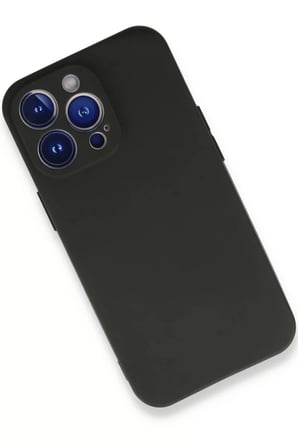 Apple iPhone 14 Pro Kılıf First Silikon - Siyah