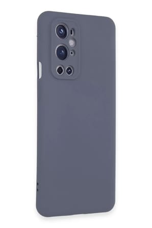 One Plus 9 Pro Kılıf Nano içi Kadife Silikon - Gri