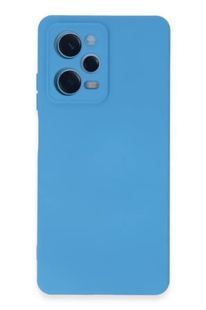 Xiaomi Redmi Note 12 Pro 5G Kılıf Nano içi Kadife Silikon - Mavi