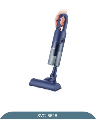 ErturkStore Dikey Elektrikli Süpürge Mavi 500W Toz Torbasız 1.5 Litre Hazne 5m Kablo