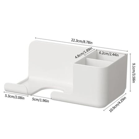 SN-27125 Banyo Rafı Sabunluk Diş Fırçası Saç Kurutma Makinesi