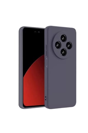 Xiaomi Redmi 14C Kılıf First Silikon - Mürdüm