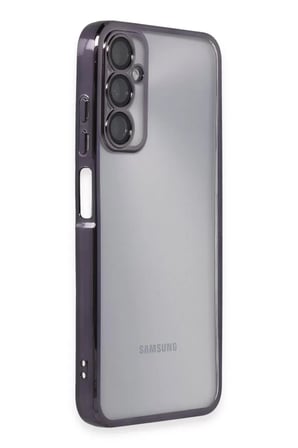 Samsung Galaxy A05S Kılıf Razer Lensli Silikon - Mor