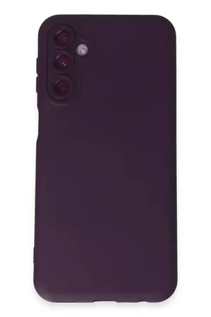 Samsung Galaxy M34 5G Kılıf Nano içi Kadife Silikon - Mor