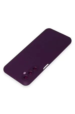 Samsung Galaxy M34 5G Kılıf Nano içi Kadife Silikon - Mor