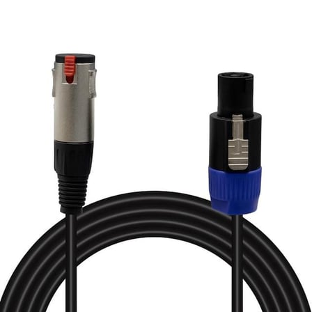 Magicvoice LD384 Specon Erkek - Canon Dişi Çevirici 1.5 Metre Kablo